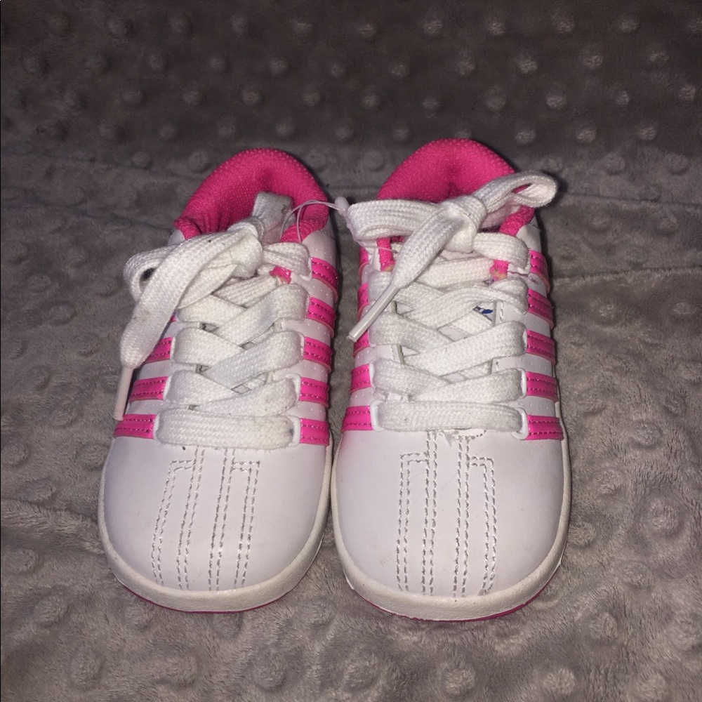 Pink & White K-SWISS